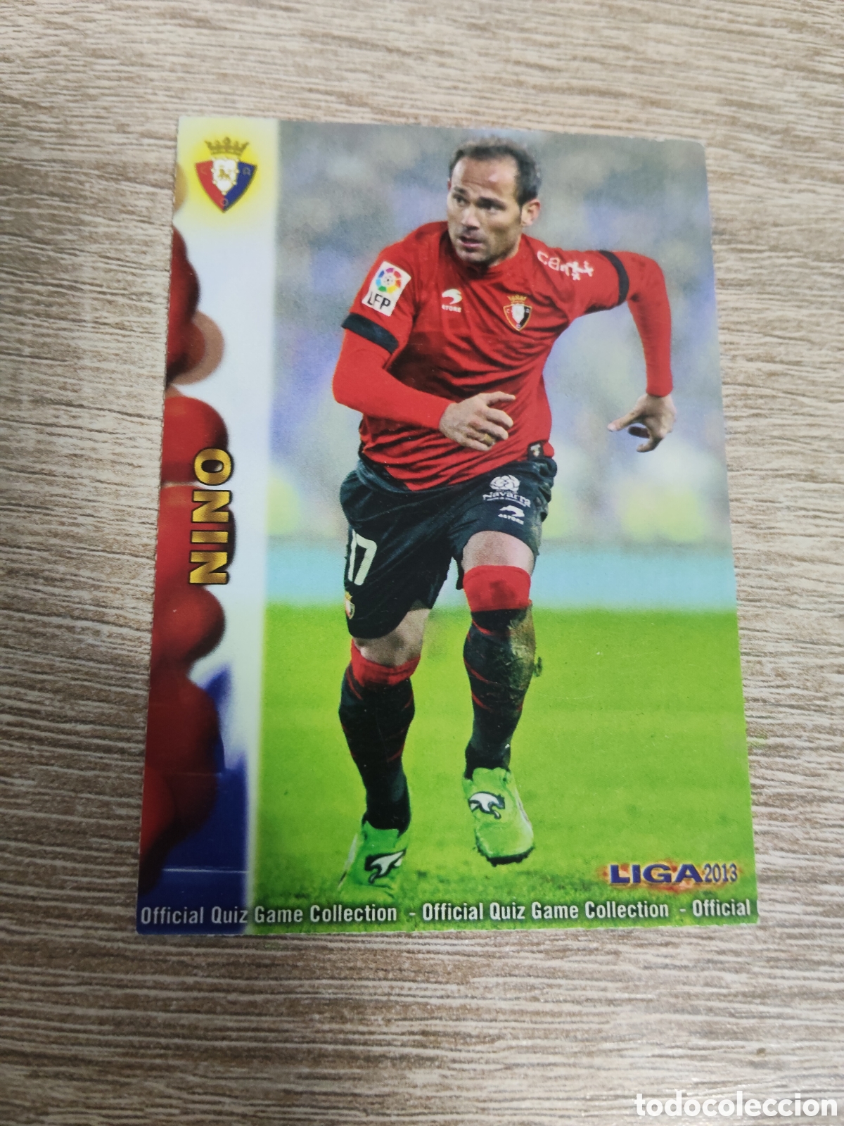 Cartes &agrave; collectionner de Football: Mundicromo las fichas de la liga 2012 2013 12 13 182 Nino Osasuna