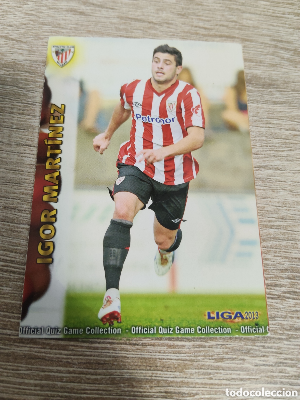 Cartes &agrave; collectionner de Football: Mundicromo las fichas de la liga 2012 2013 12 13 254 Igor Mart&iacute;nez Athletic de Bilbao