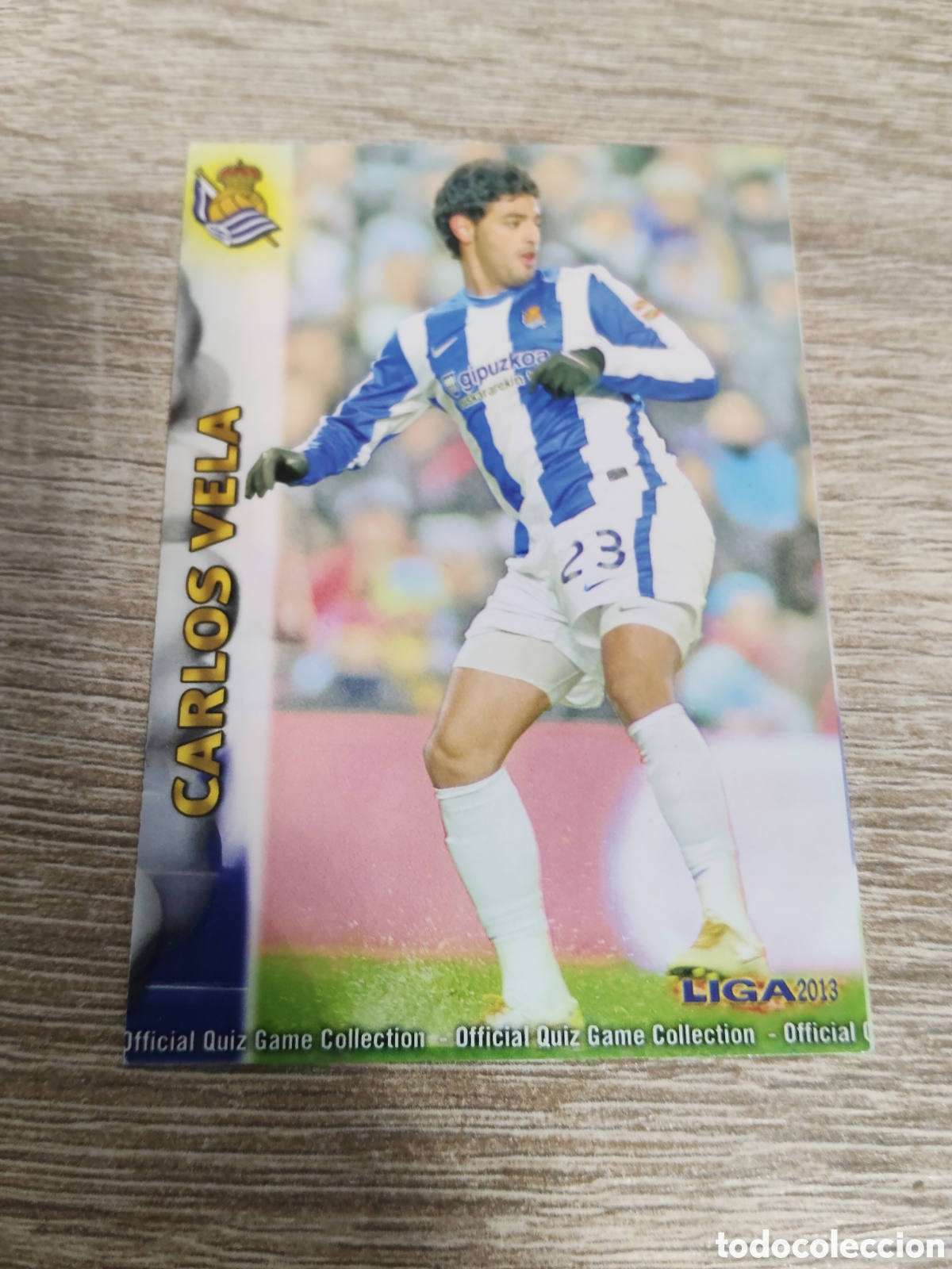 Cartes &agrave; collectionner de Football: Mundicromo las fichas de la liga 2012 2013 12 13 318 Carlos Vela Real Sociedad