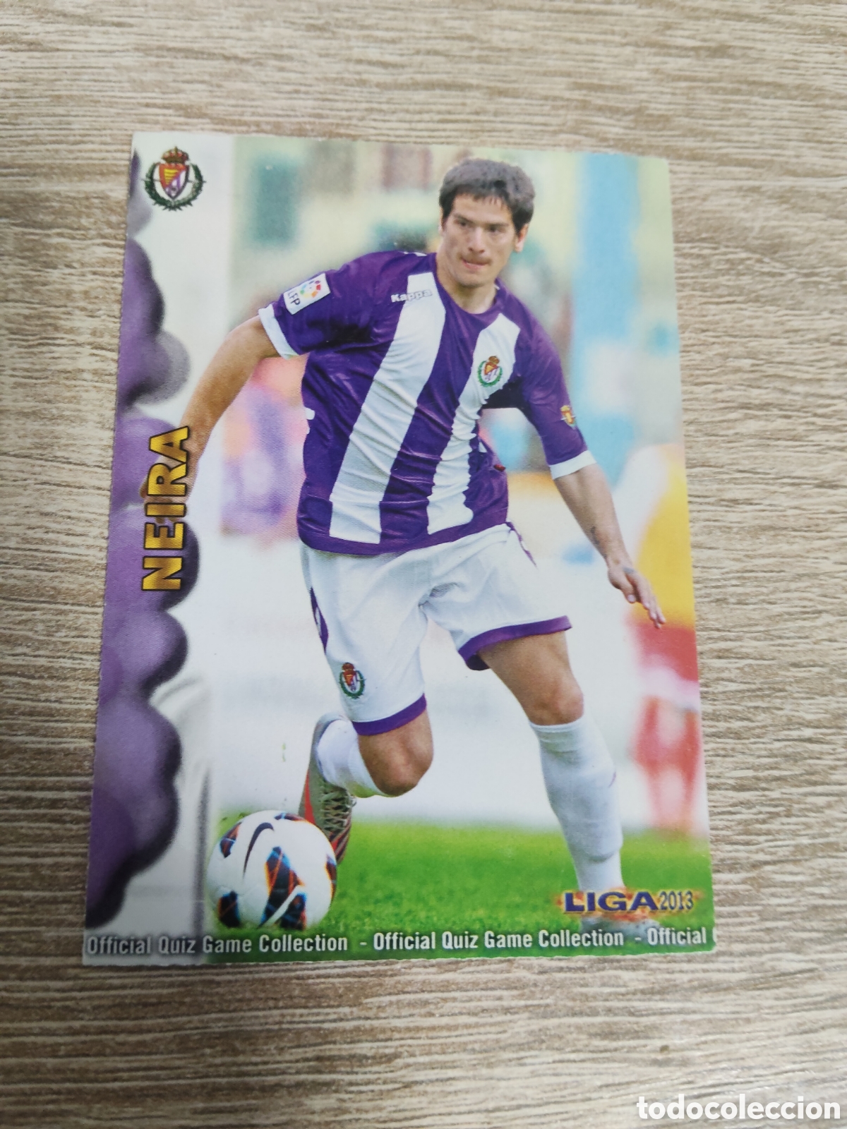 Football Stickers: Mundicromo las fichas de la liga 2012 2013 12 13 525 Neira Real Valladolid