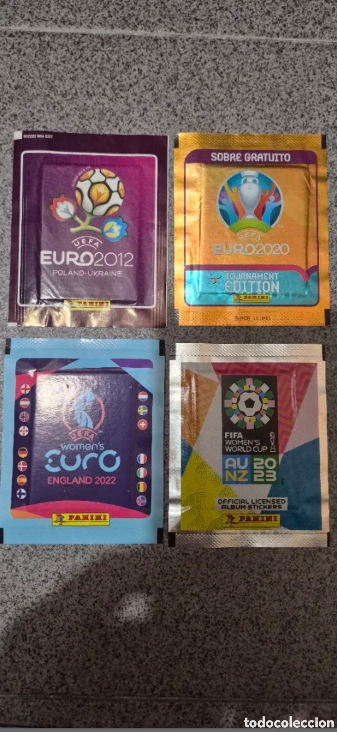 Cromos de Futebol: SOBRES SIN ABRIR EUROCOPA