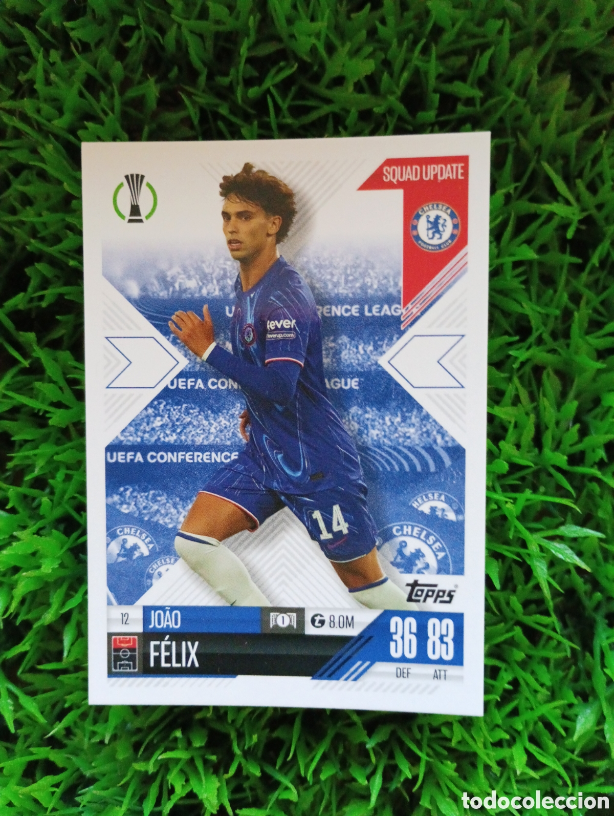 Football Stickers: Joao Felix Chelsea SQUAD UPDATE Match Attax Extra 24-25 # 12
