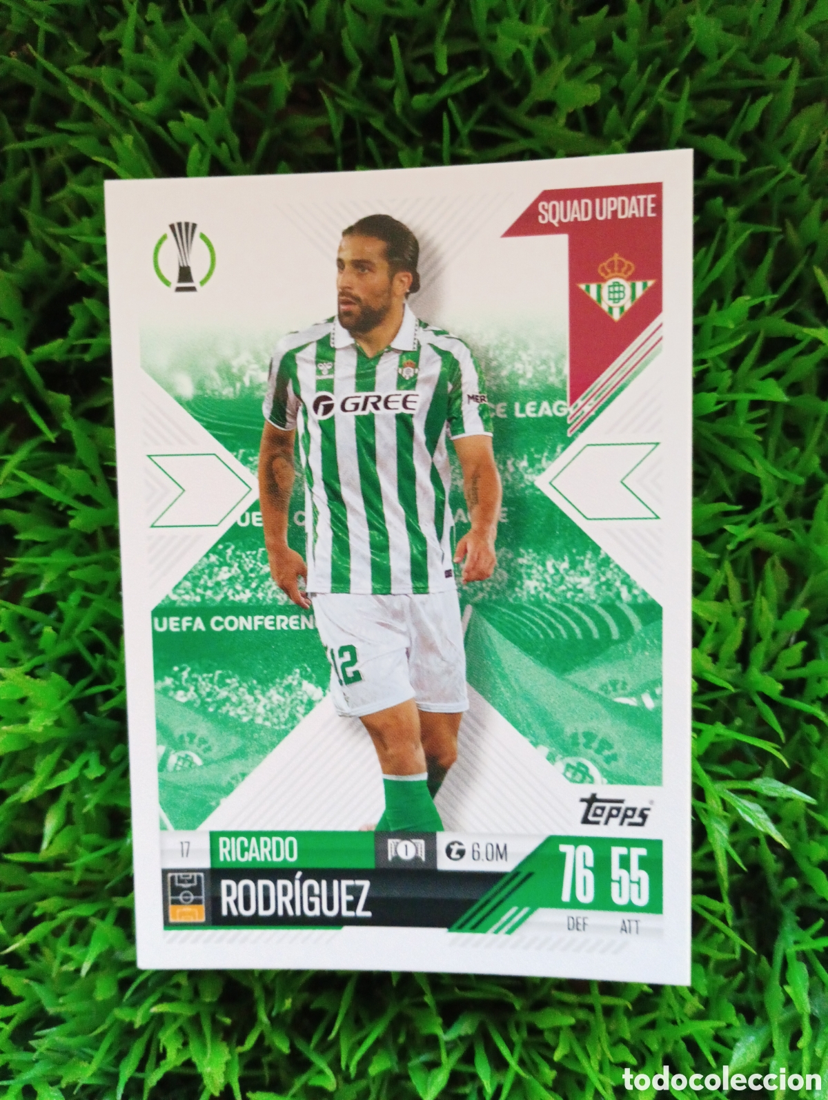 Football Stickers: Rodriguez Betis SQUAD UPDATE Match Attax Extra 24-25 # 17
