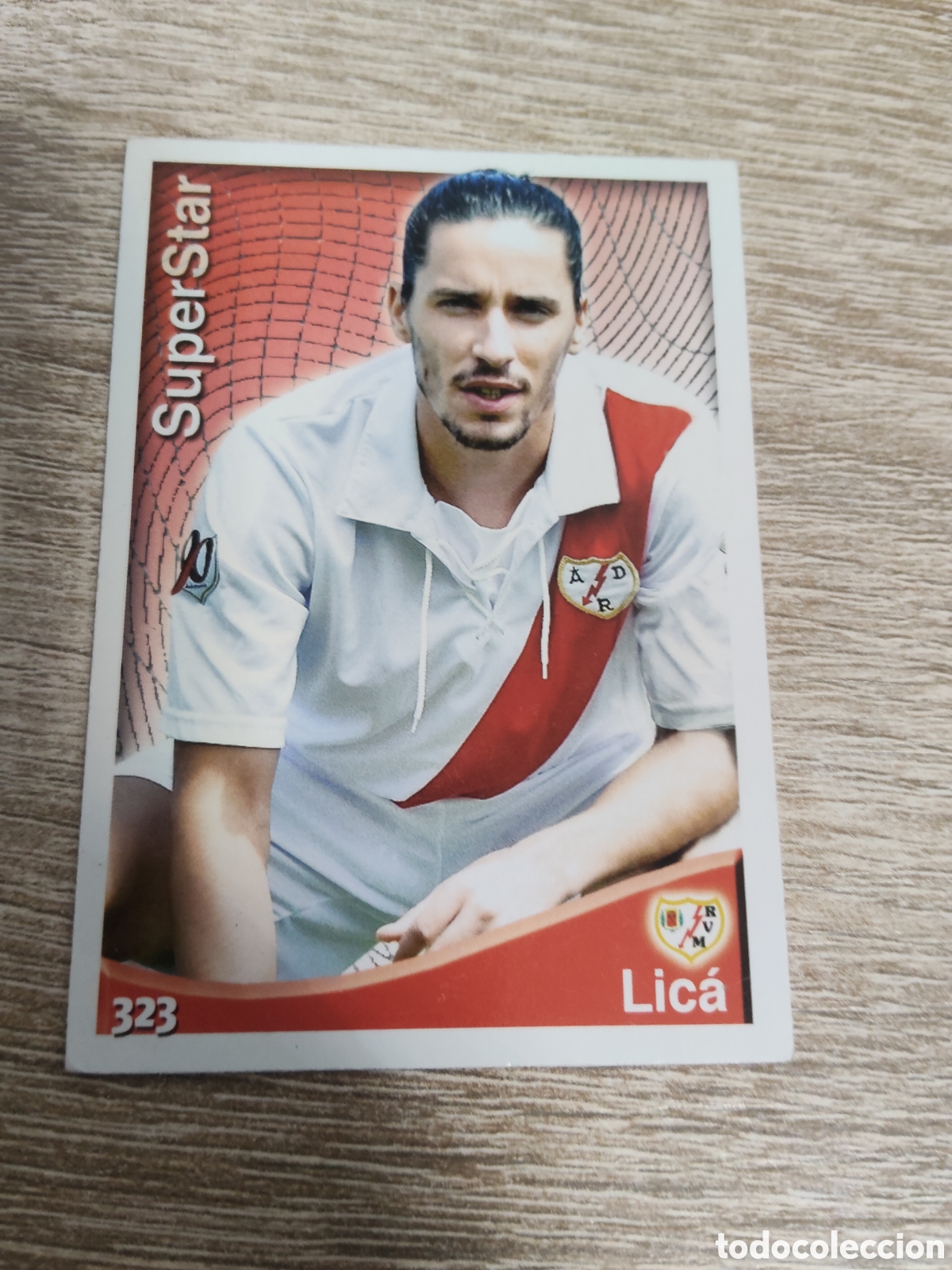 Football Stickers: Mundicromo las fichas de la liga 2014 2015 14 15 323 Lica Rayo Vallecano