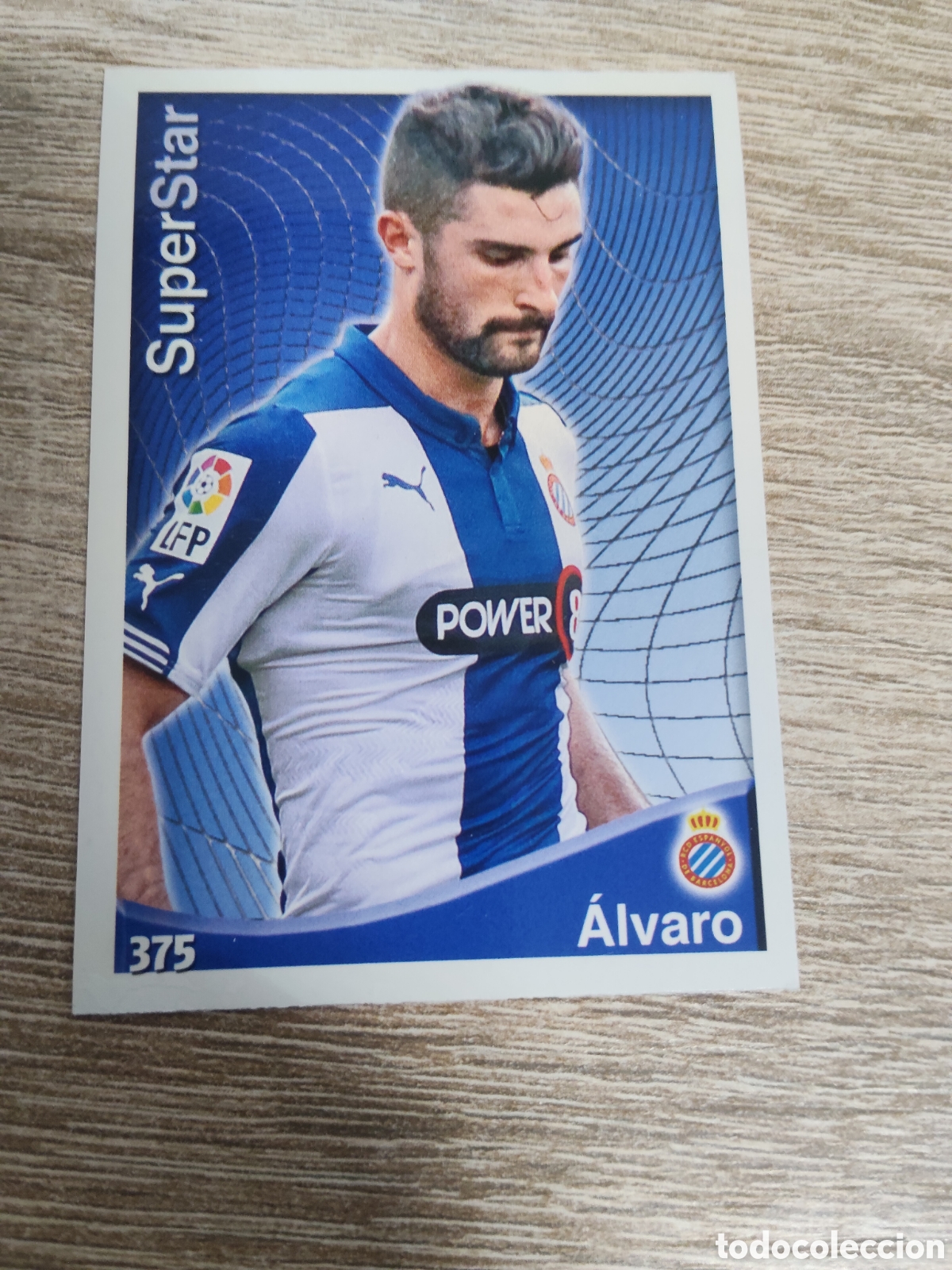 Fu&szlig;ball-Sticker: Mundicromo las fichas de la liga 2014 2015 14 15 375 &Aacute;lvaro Espanyol