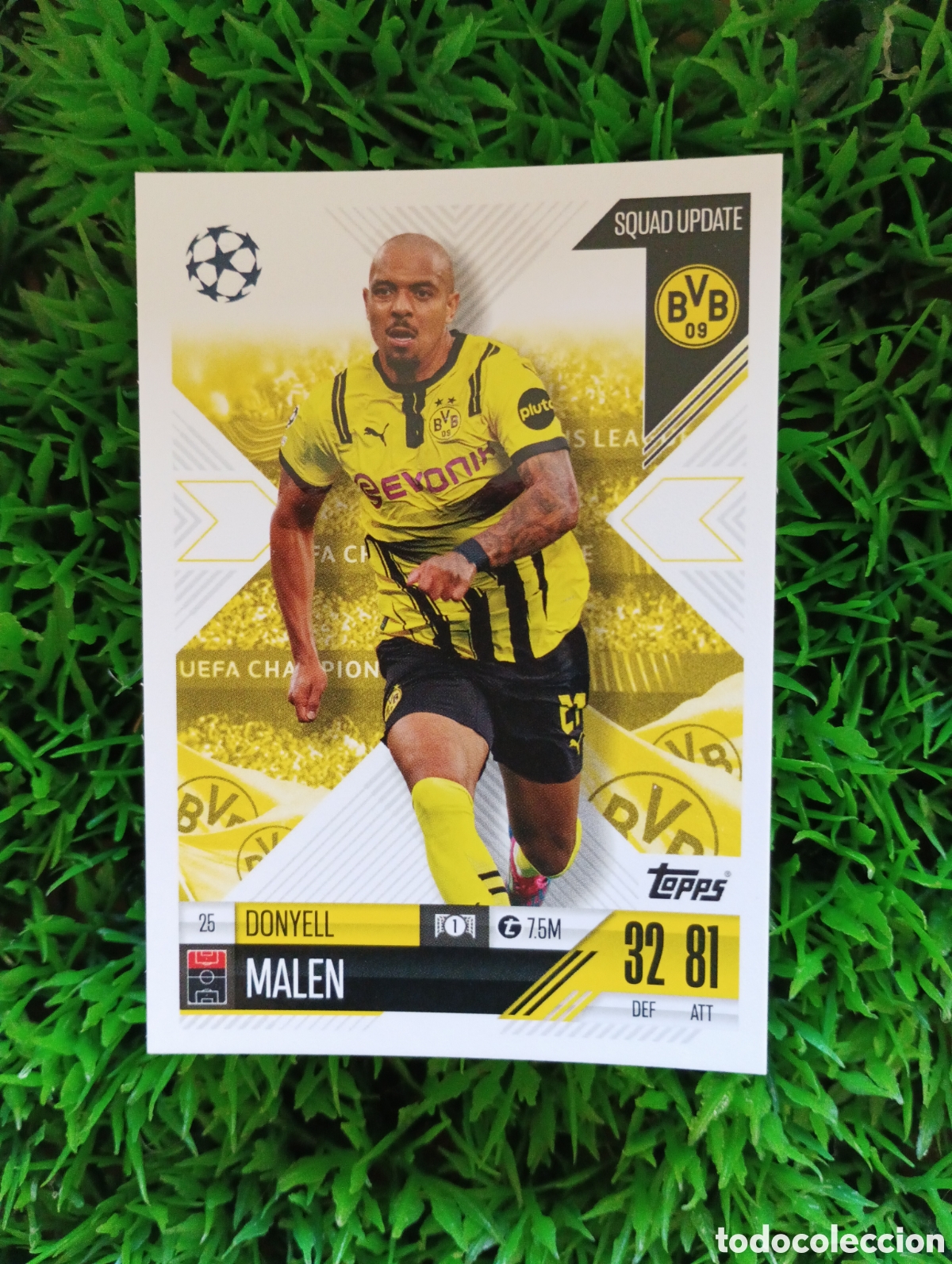 Figurine di Calcio: Malen Borussia Dortmund SQUAD UPDATE Match Attax Extra 24-25 # 25