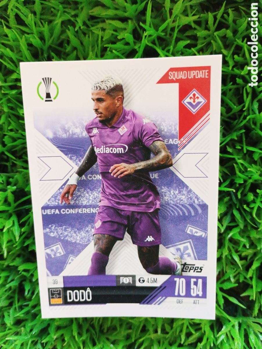 Football Stickers: Dodo Fiorentina SQUAD UPDATE Match Attax Extra 24-25 # 39