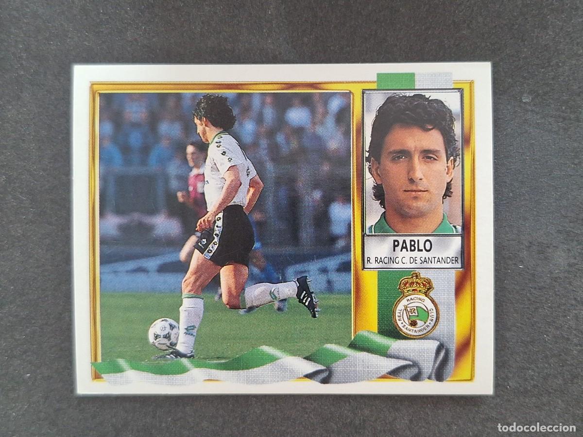 Football Stickers: L3 PABLO RACING DE SANTANDER LIGA ESTE 1995 1996 95 96 NUNCA PEGADO SIN PEGAR