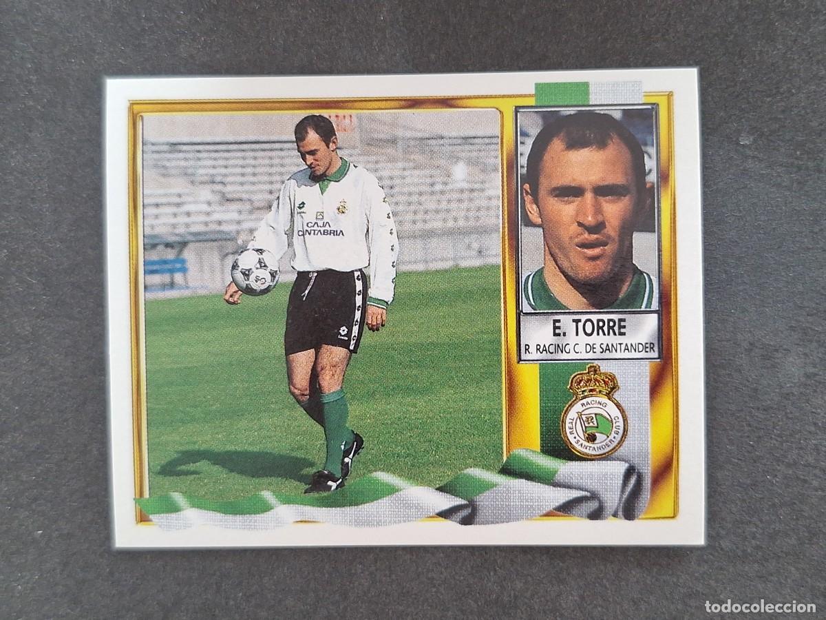 Cromos de Futebol: L3 ESTEBAN TORRE RACING DE SANTANDER LIGA ESTE 1995 1996 95 96 NUNCA PEGADO SIN PEGAR
