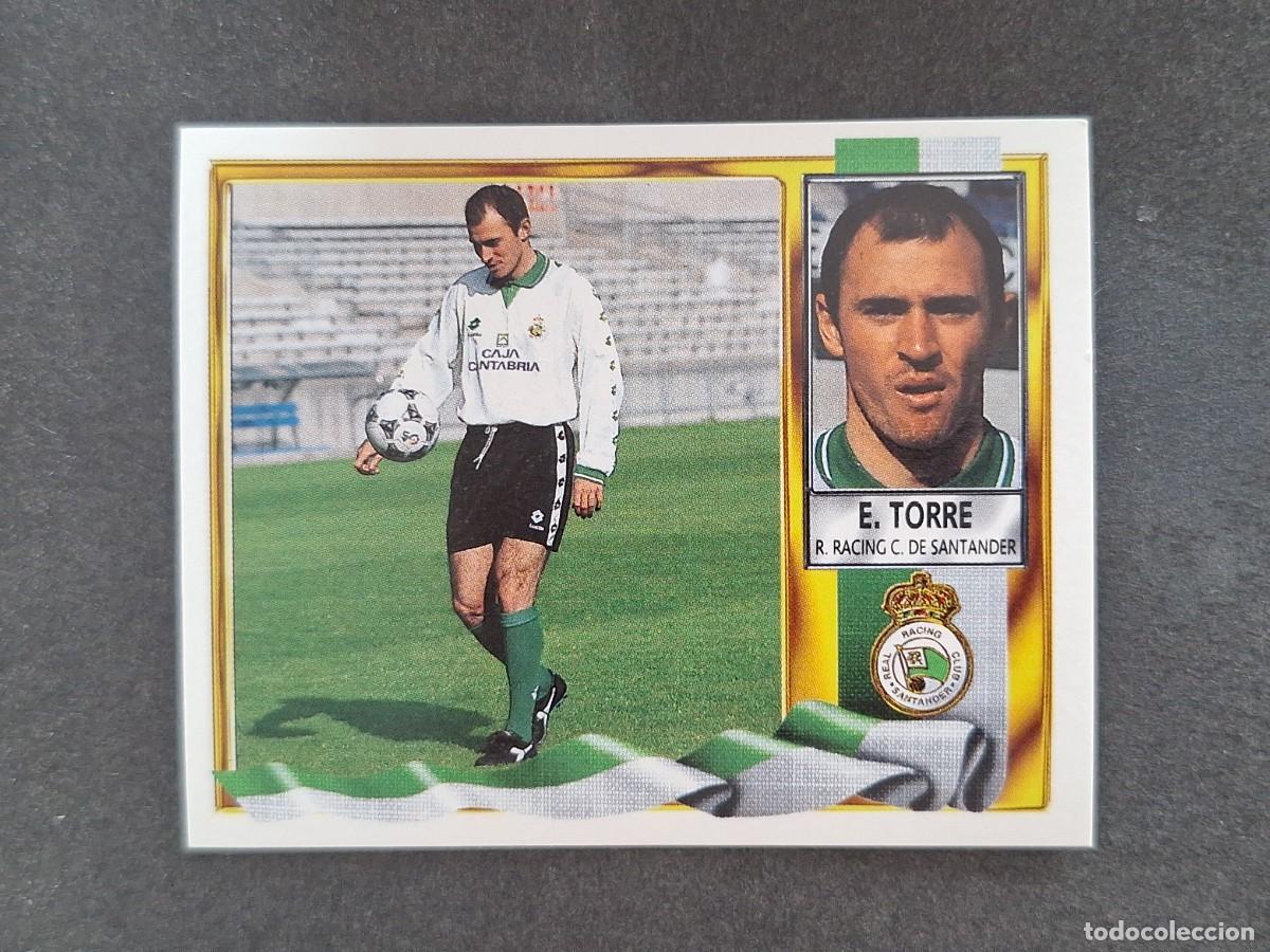 Cromos de Futebol: L3 ESTEBAN TORRE RACING DE SANTANDER LIGA ESTE 1995 1996 95 96 NUNCA PEGADO SIN PEGAR