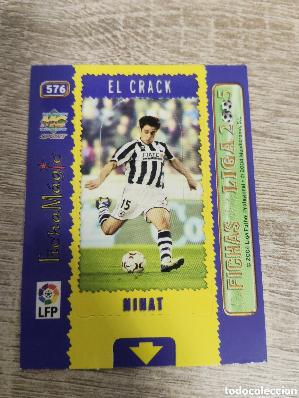 Cromos de Futebol: Mundicromo las fichas de la liga 2004 2005 04 05 576 Nihat Real Sociedad