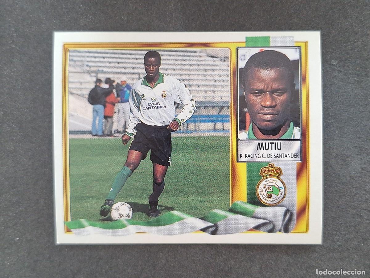 Cromos de Futebol: L3 MUTIU RACING DE SANTANDER LIGA ESTE 1995 1996 95 96 NUNCA PEGADO SIN PEGAR