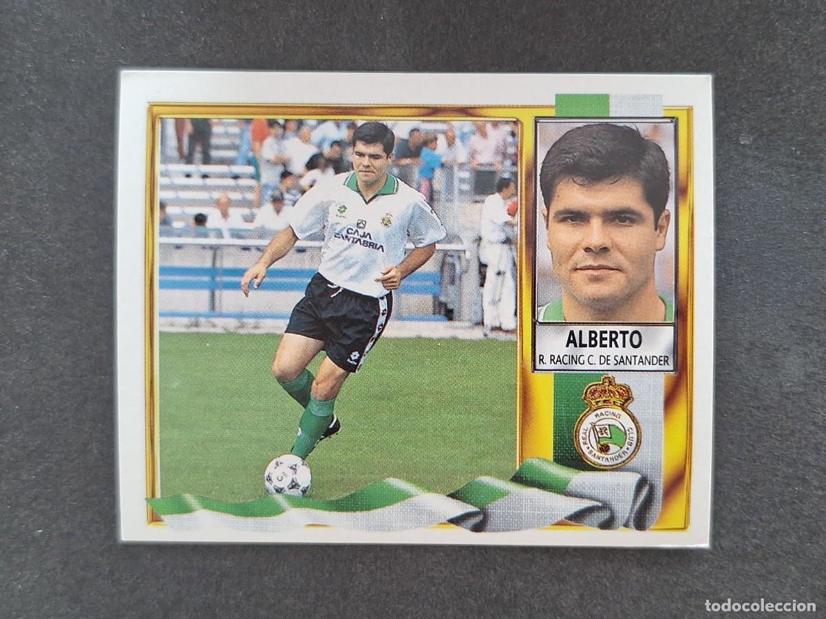 Cromos de Futebol: L3 ALBERTO RACING DE SANTANDER LIGA ESTE 1995 1996 95 96 NUNCA PEGADO SIN PEGAR