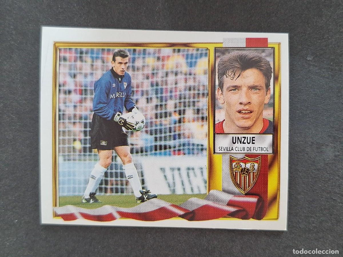 Cromos de Futebol: L3 UNZUE SEVILLA C. F. LIGA ESTE 1995 1996 95 96 NUNCA PEGADO SIN PEGAR