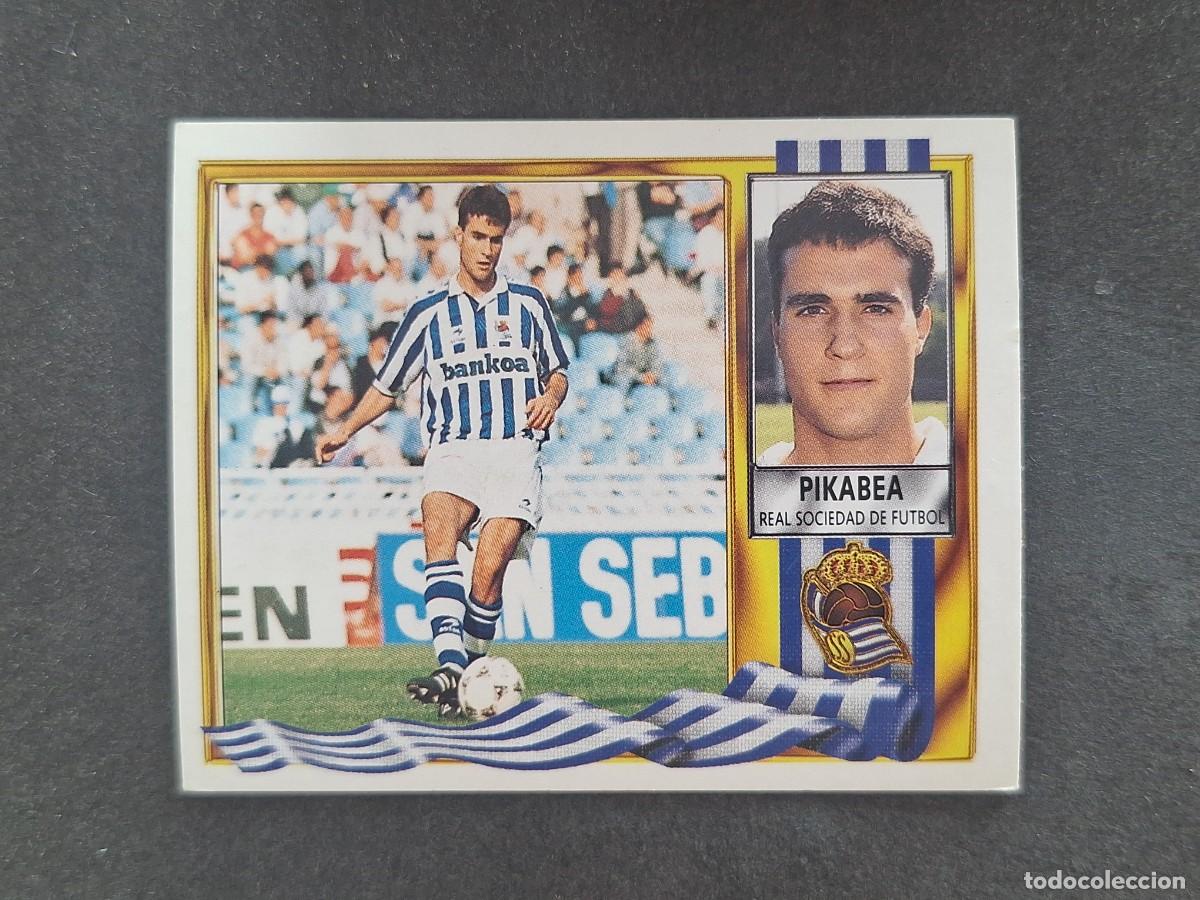 Cromos de Futebol: L3 PIKABEA REAL SOCIEDAD LIGA ESTE 1995 1996 95 96 NUNCA PEGADO SIN PEGAR