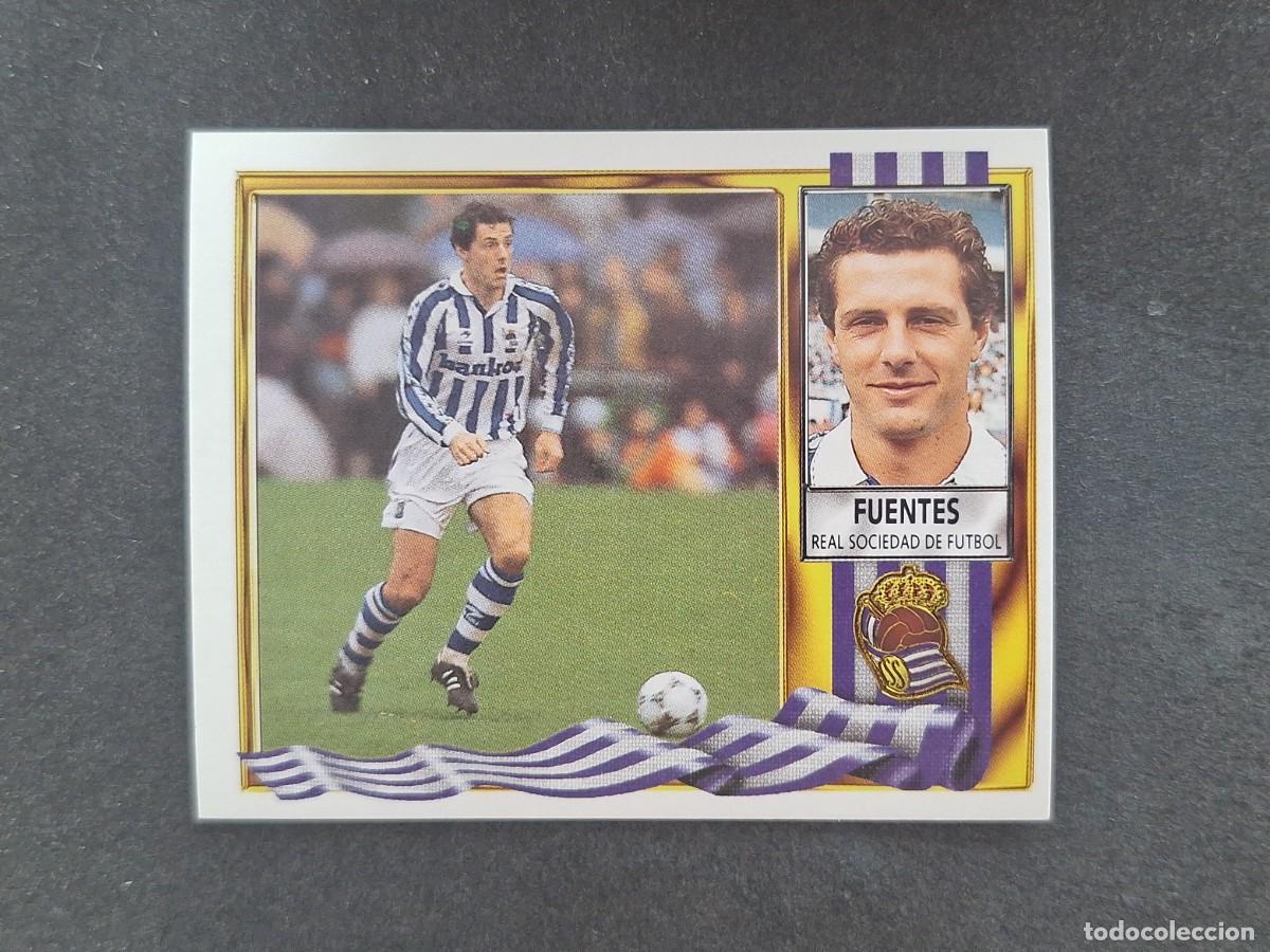 Cromos de Futebol: L3 FUENTES REAL SOCIEDAD LIGA ESTE 1995 1996 95 96 NUNCA PEGADO SIN PEGAR
