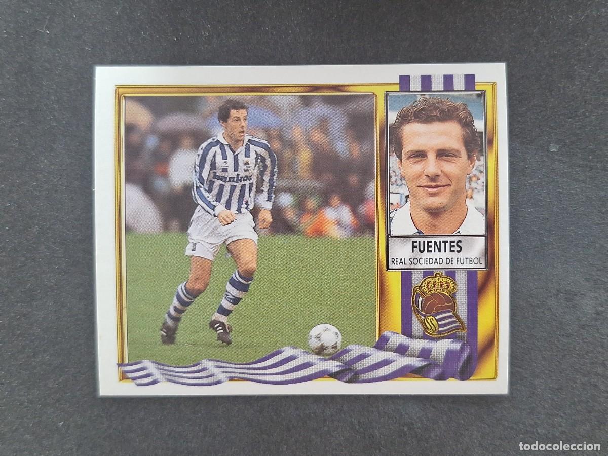 Cromos de Futebol: L3 FUENTES REAL SOCIEDAD LIGA ESTE 1995 1996 95 96 NUNCA PEGADO SIN PEGAR