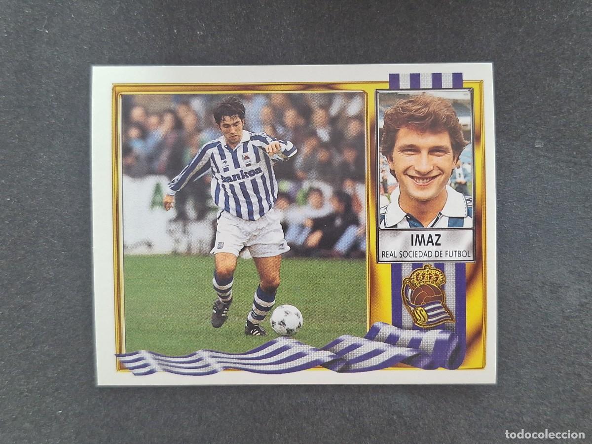 Cromos de Futebol: L3 IMAZ REAL SOCIEDAD LIGA ESTE 1995 1996 95 96 NUNCA PEGADO SIN PEGAR