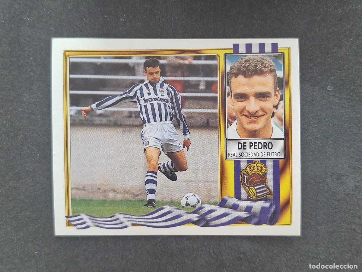 Cromos de Futebol: L3 DE PEDRO REAL SOCIEDAD LIGA ESTE 1995 1996 95 96 NUNCA PEGADO SIN PEGAR