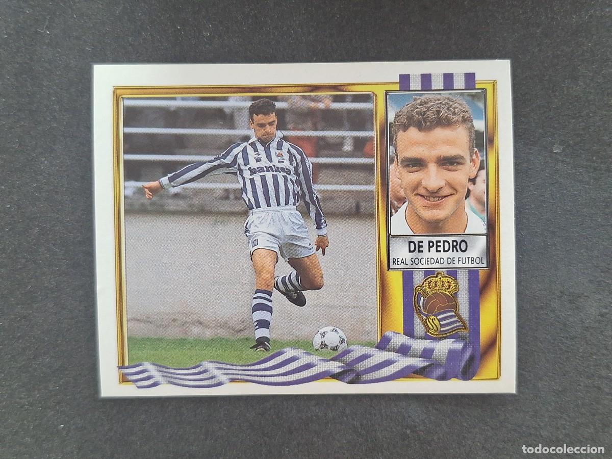 Cromos de Futebol: L3 DE PEDRO REAL SOCIEDAD LIGA ESTE 1995 1996 95 96 NUNCA PEGADO SIN PEGAR