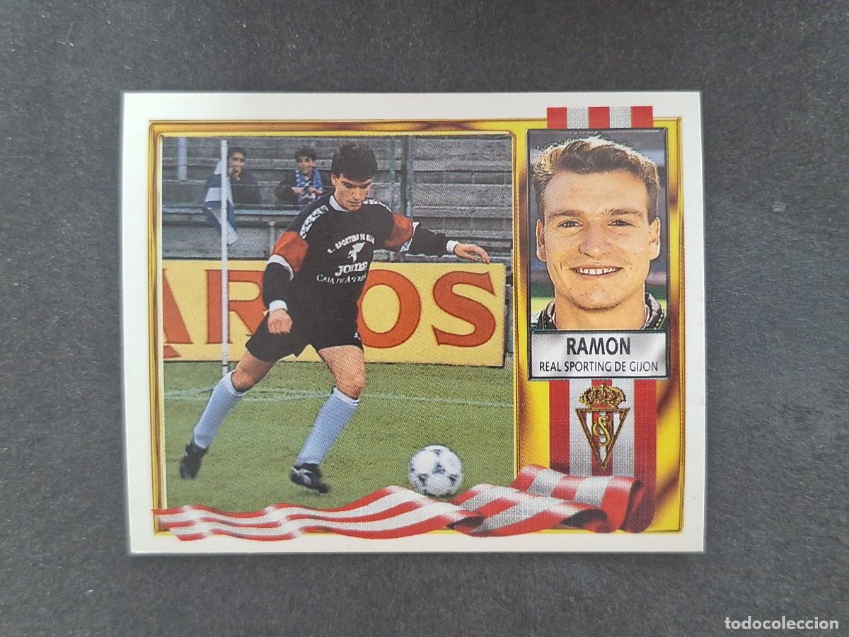 Cartes &agrave; collectionner de Football: L3 RAMON SPORTING DE GIJON LIGA ESTE 1995 1996 95 96 NUNCA PEGADO SIN PEGAR