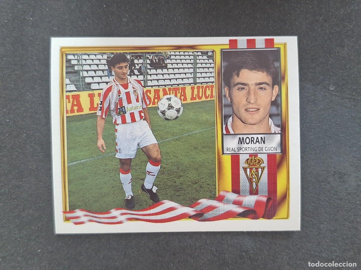 Cartes &agrave; collectionner de Football: L3 MORAN SPORTING DE GIJON LIGA ESTE 1995 1996 95 96 NUNCA PEGADO SIN PEGAR