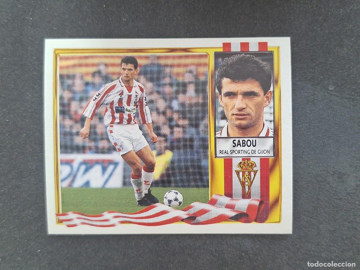 Cartes &agrave; collectionner de Football: L3 SABOU SPORTING DE GIJON LIGA ESTE 1995 1996 95 96 NUNCA PEGADO SIN PEGAR