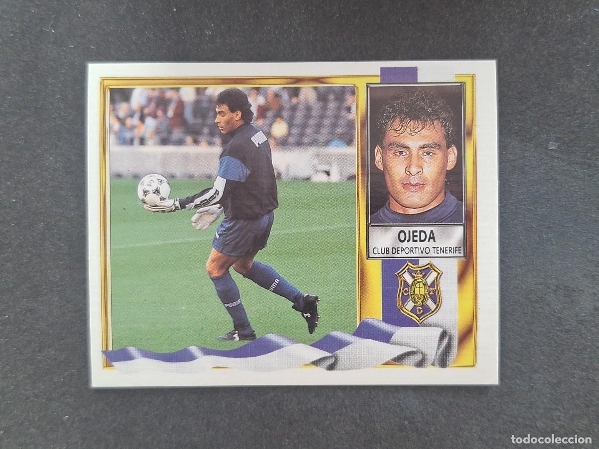 Fu&szlig;ball-Sticker: L3 OJEDA C. D. TENERIFE LIGA ESTE 1995 1996 95 96 NUNCA PEGADO SIN PEGAR