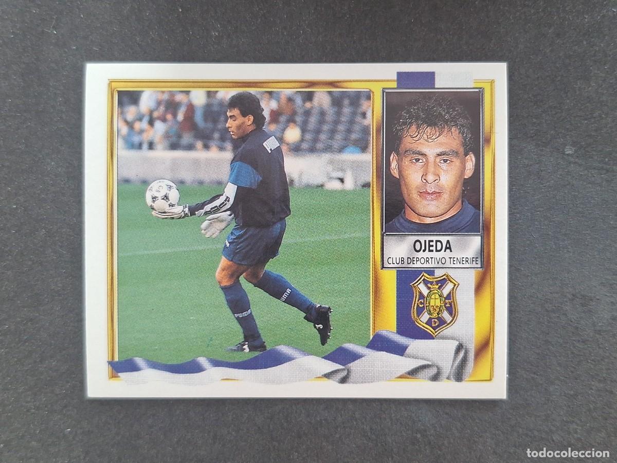 Fu&szlig;ball-Sticker: L3 OJEDA C. D. TENERIFE LIGA ESTE 1995 1996 95 96 NUNCA PEGADO SIN PEGAR