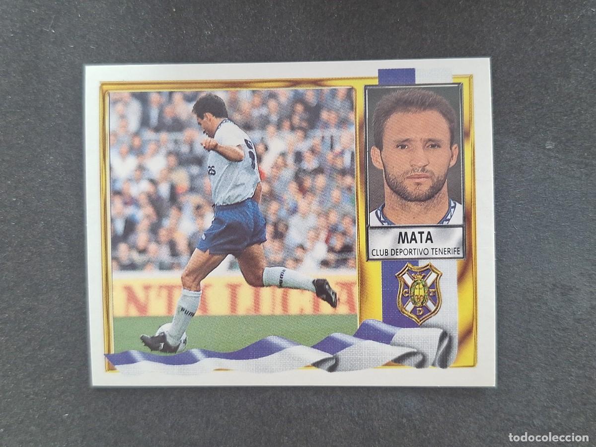 Fu&szlig;ball-Sticker: L3 MATA C. D. TENERIFE LIGA ESTE 1995 1996 95 96 NUNCA PEGADO SIN PEGAR