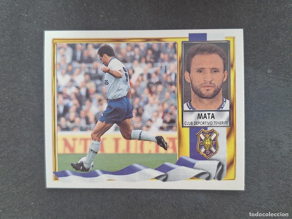 Fu&szlig;ball-Sticker: L3 MATA C. D. TENERIFE LIGA ESTE 1995 1996 95 96 NUNCA PEGADO SIN PEGAR