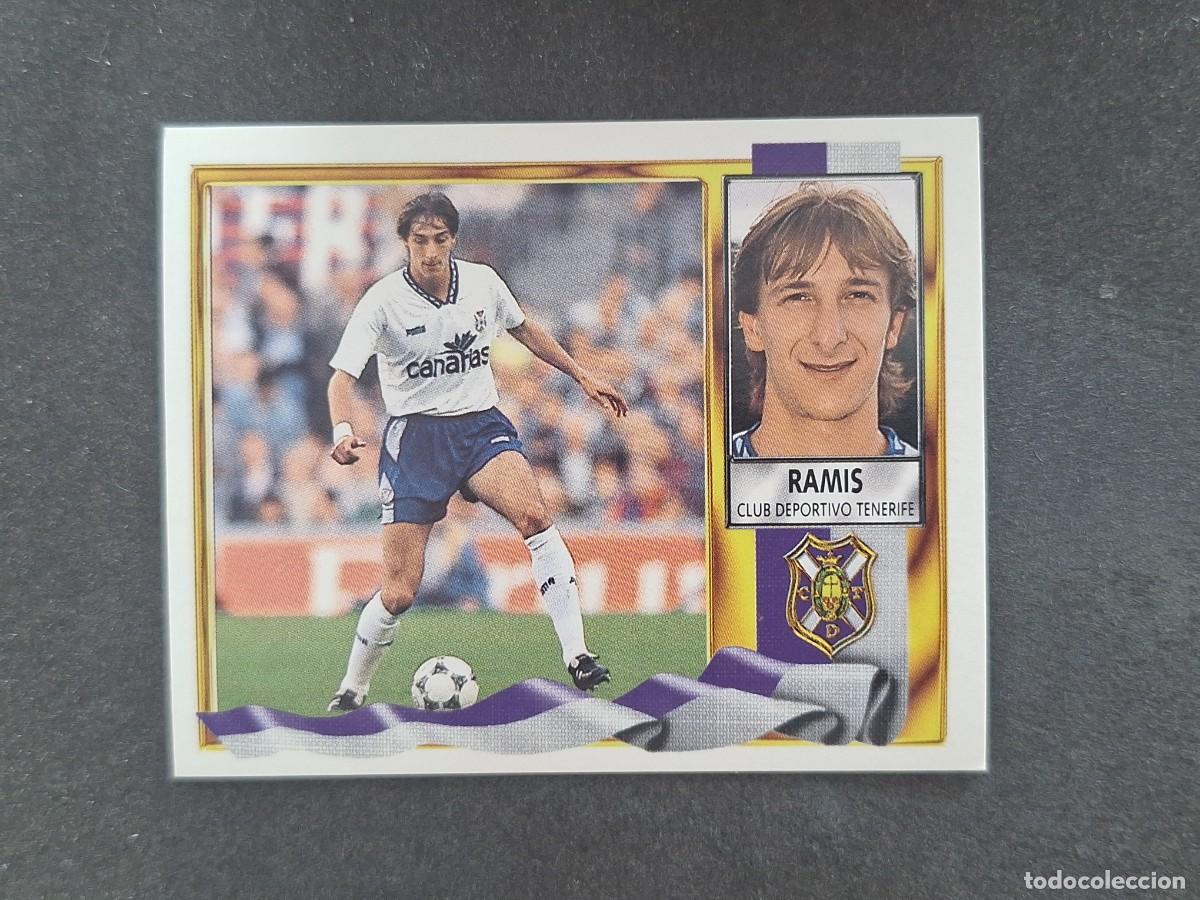 Fu&szlig;ball-Sticker: L3 RAMIS C. D. TENERIFE LIGA ESTE 1995 1996 95 96 NUNCA PEGADO SIN PEGAR