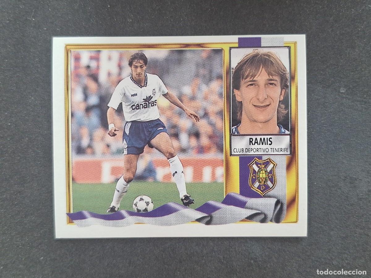 Fu&szlig;ball-Sticker: L3 RAMIS C. D. TENERIFE LIGA ESTE 1995 1996 95 96 NUNCA PEGADO SIN PEGAR