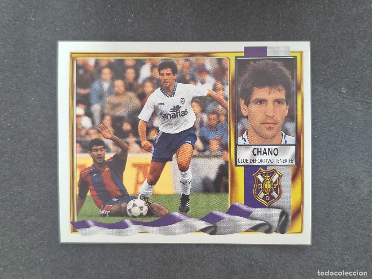 Fu&szlig;ball-Sticker: L3 CHANO C. D. TENERIFE LIGA ESTE 1995 1996 95 96 NUNCA PEGADO SIN PEGAR