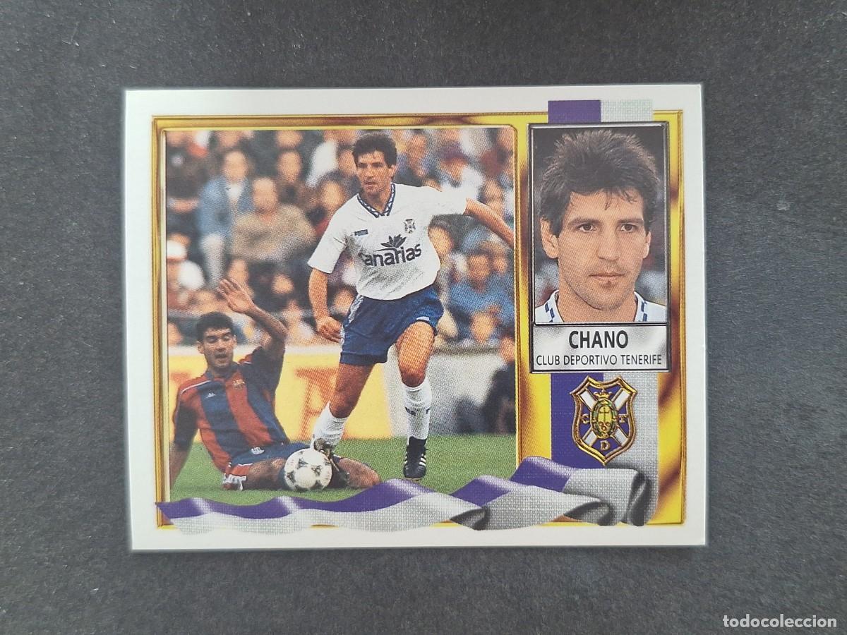 Fu&szlig;ball-Sticker: L3 CHANO C. D. TENERIFE LIGA ESTE 1995 1996 95 96 NUNCA PEGADO SIN PEGAR