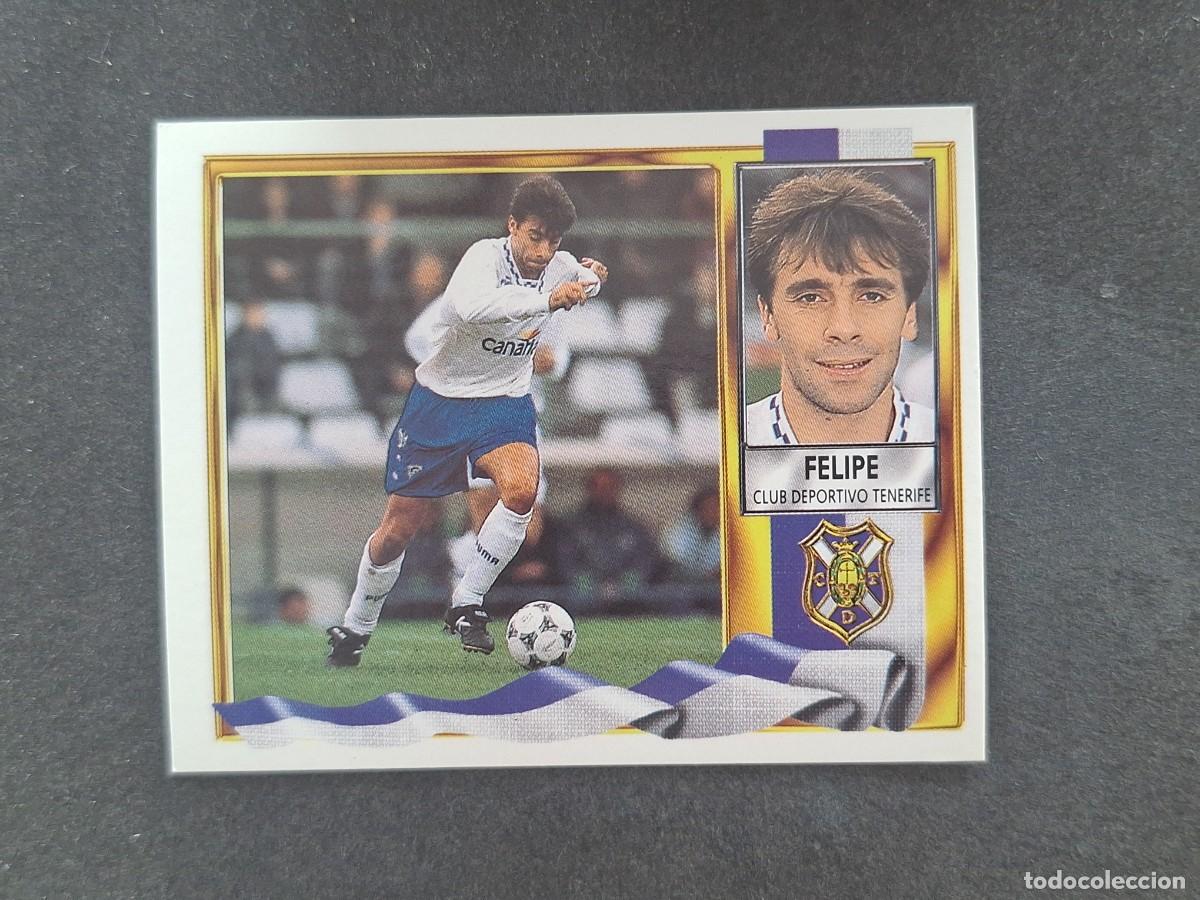 Fu&szlig;ball-Sticker: L3 FELIPE C. D. TENERIFE LIGA ESTE 1995 1996 95 96 NUNCA PEGADO SIN PEGAR