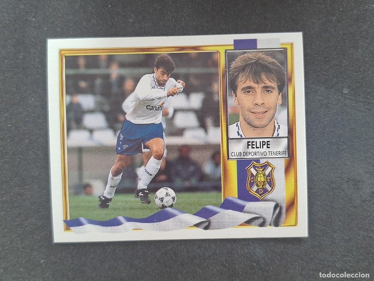 Fu&szlig;ball-Sticker: L3 FELIPE C. D. TENERIFE LIGA ESTE 1995 1996 95 96 NUNCA PEGADO SIN PEGAR