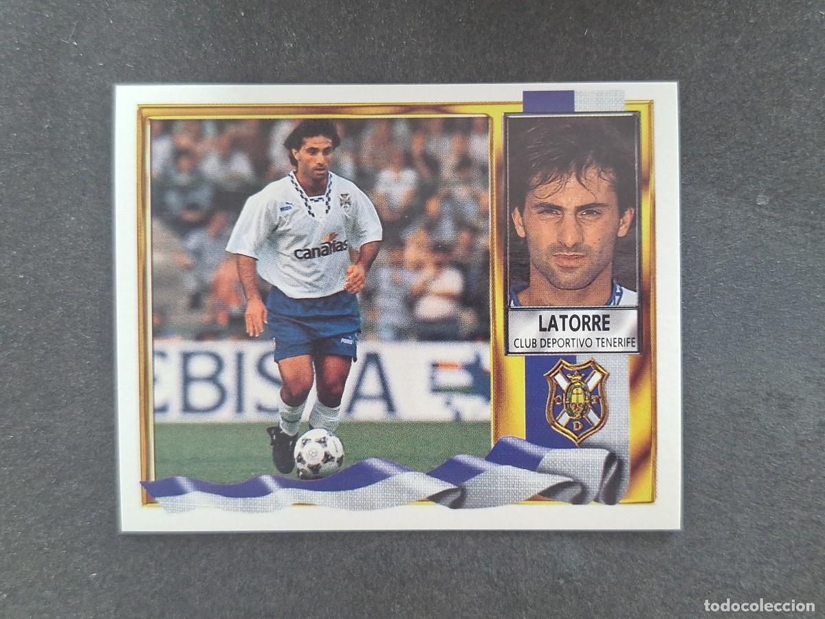 Fu&szlig;ball-Sticker: L3 LATORRE C. D. TENERIFE LIGA ESTE 1995 1996 95 96 NUNCA PEGADO SIN PEGAR