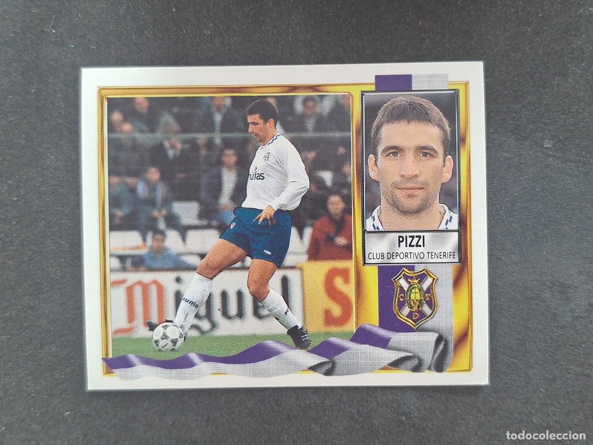 Fu&szlig;ball-Sticker: L3 PIZZI C. D. TENERIFE LIGA ESTE 1995 1996 95 96 NUNCA PEGADO SIN PEGAR