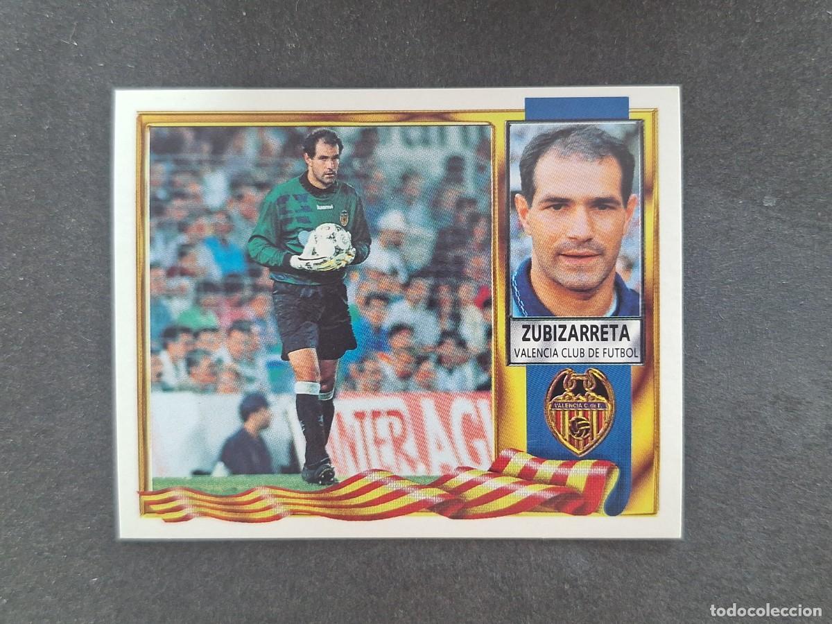 Cartes &agrave; collectionner de Football: L3 ZUBIZARRETA VALENCIA C. F. LIGA ESTE 1995 1996 95 96 NUNCA PEGADO SIN PEGAR