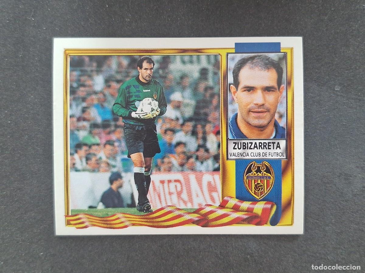 Cartes &agrave; collectionner de Football: L3 ZUBIZARRETA VALENCIA C. F. LIGA ESTE 1995 1996 95 96 NUNCA PEGADO SIN PEGAR