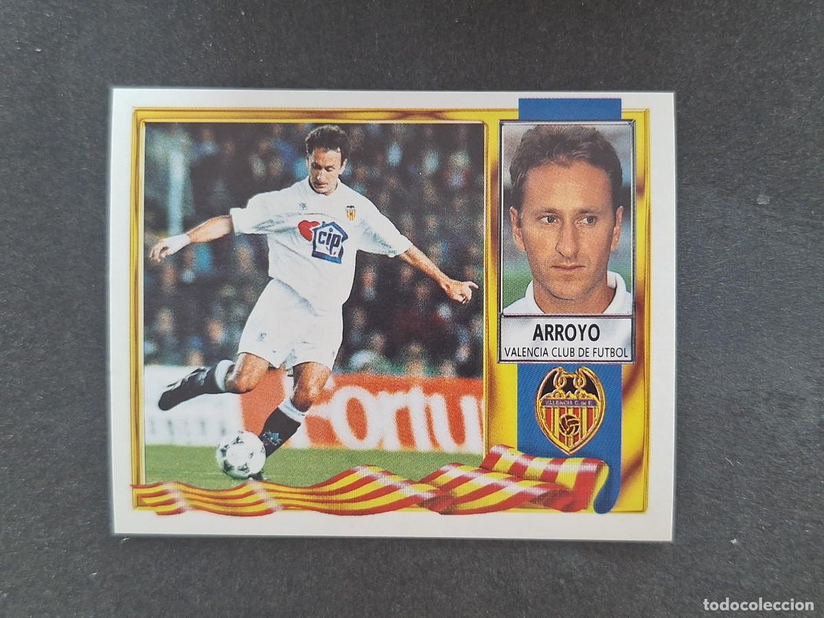 Cromos de Futebol: L3 ARROYO VALENCIA C. F. LIGA ESTE 1995 1996 95 96 NUNCA PEGADO SIN PEGAR