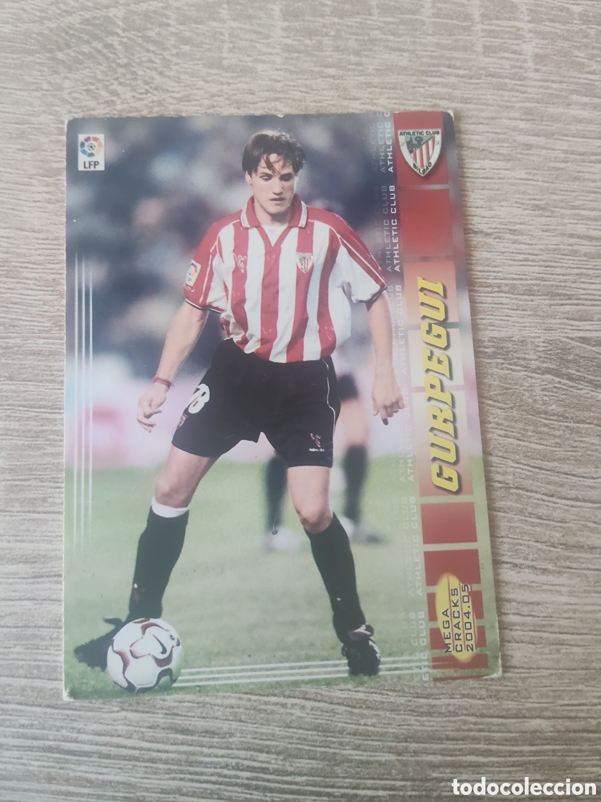 Fu&szlig;ball-Sticker: Panini Megacracks 2004 2005 04 05 27 Gurpegui Athletic de Bilbao