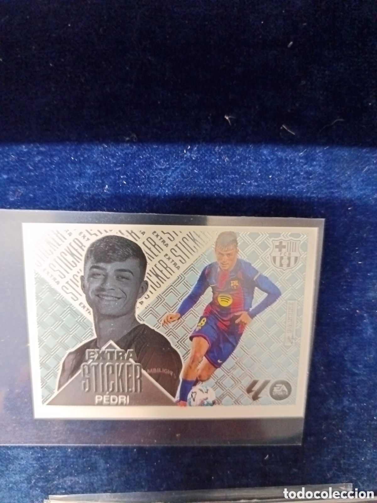 Fu&szlig;ball-Sticker: Liga este 2026/2027 Pedri extra sticker Plata