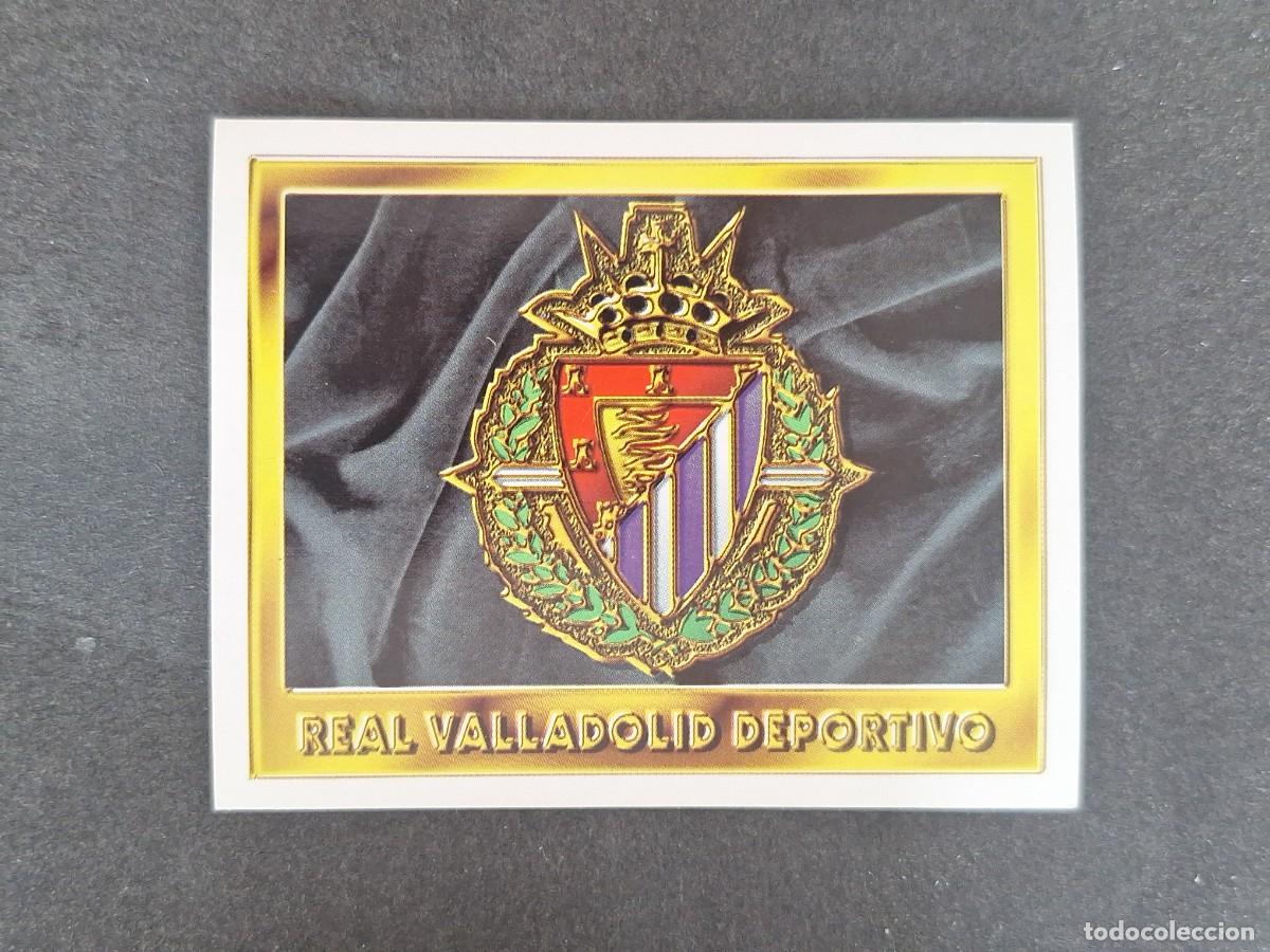 Fu&szlig;ball-Sticker: L3 ESCUDO REAL VALLADOLID LIGA ESTE 1995 1996 95 96 NUNCA PEGADO SIN PEGAR