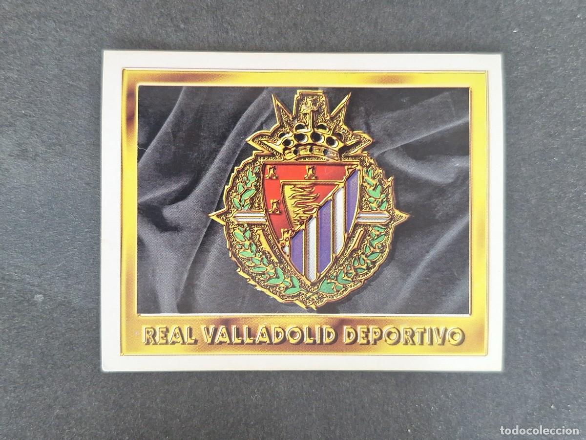 Fu&szlig;ball-Sticker: L3 ESCUDO REAL VALLADOLID LIGA ESTE 1995 1996 95 96 NUNCA PEGADO SIN PEGAR