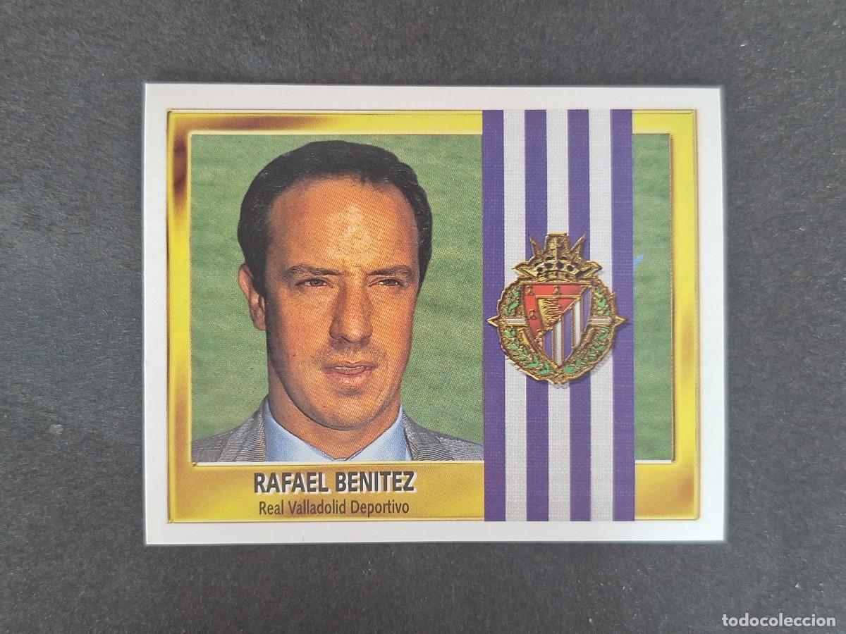 Cartes &agrave; collectionner de Football: L3 RAFAEL BENITEZ ENTRENADOR REAL VALLADOLID LIGA ESTE 1995 1996 95 96 NUNCA PEGADO SIN PEGAR