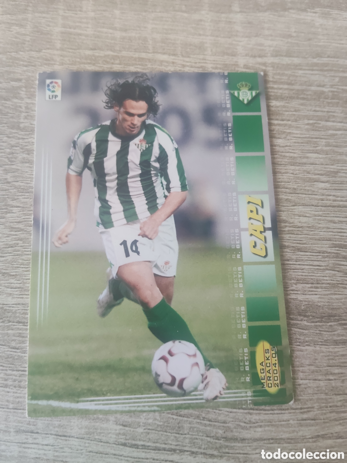 Fu&szlig;ball-Sticker: Panini Megacracks 2004 2005 04 05 85 Capi Real Betis