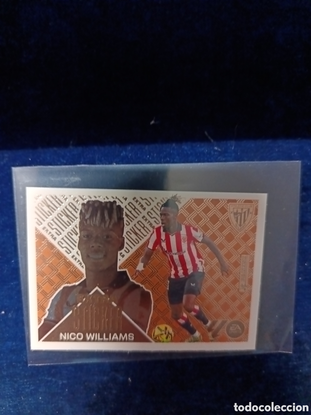 Fu&szlig;ball-Sticker: Liga este 2026/2027 Nico Williams extra sticker Bronce