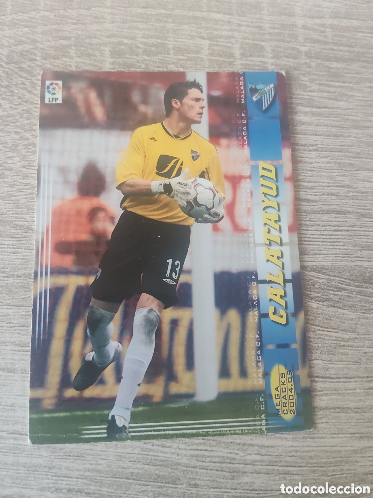 Fu&szlig;ball-Sticker: Panini Megacracks 2004 2005 04 05 183 Calatayud M&aacute;laga